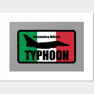 Italian Eurofighter Typhoon (Small logo) Posters and Art